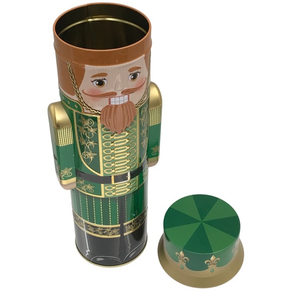 The Silver Crane Green Toy Soldier Nutcracker Tin - Picture 6 of 6